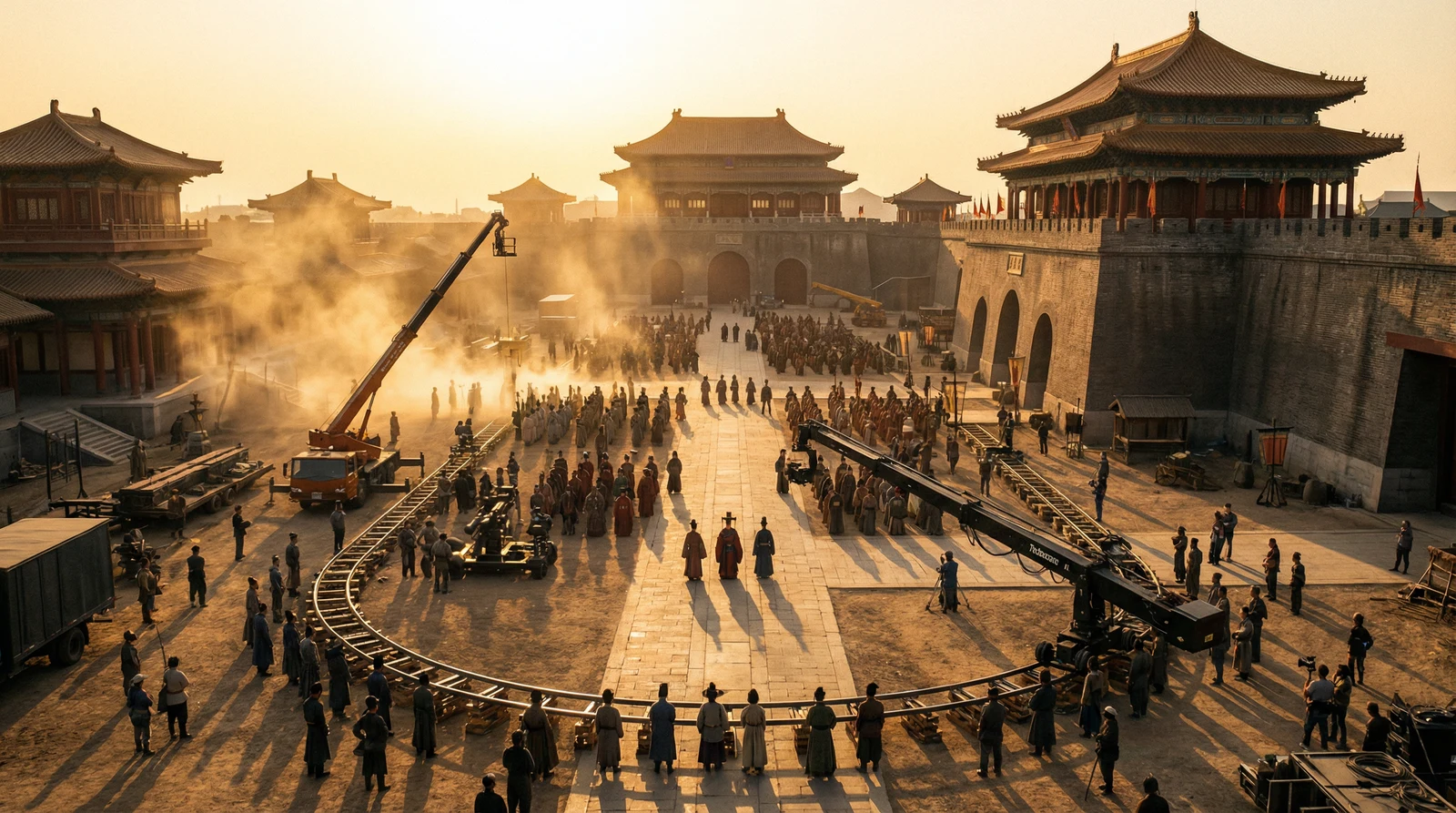 91国产视频栏目大型影视拍摄基地全景